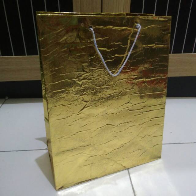 Paperbag metalik 20x25