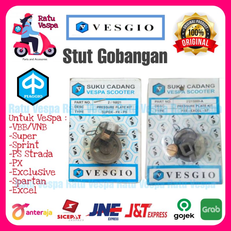 Stut Gobangan Kopling Vespa Super,Sprint,PX,PS,EXCEL VESGIO