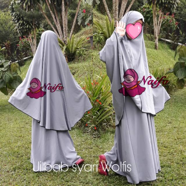 PO - Gamis syari wolfis