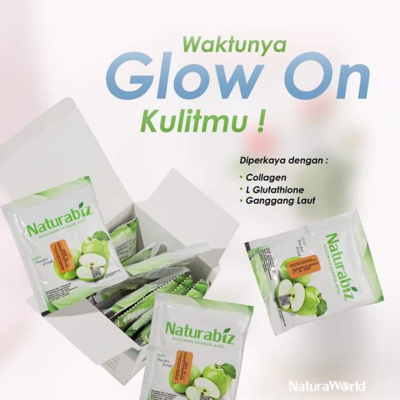 

NaturaBiz / Minuman Serbuk Rasa Apel / Ecer sachet