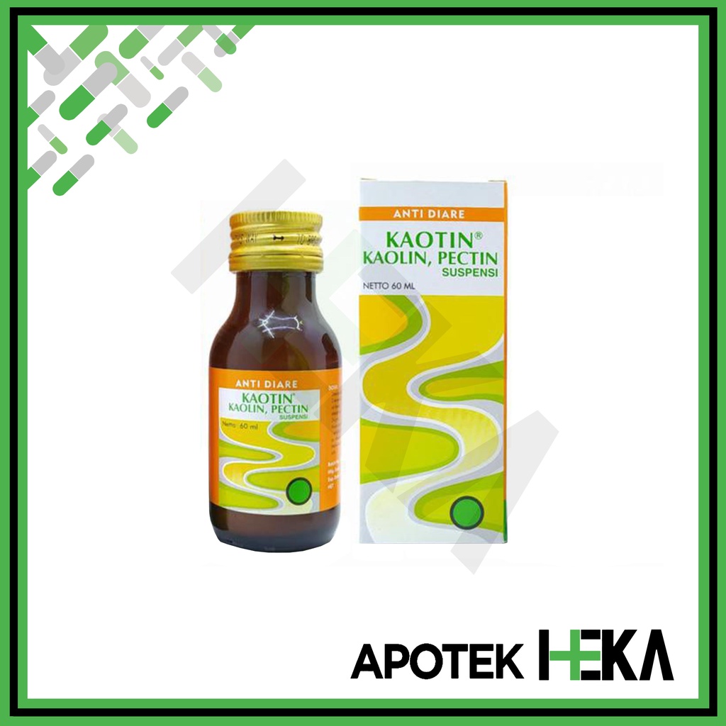 Kaotin Suspensi Kaolin Pectin 60 ml - Obat Sirup Anti DIare (SEMARANG)