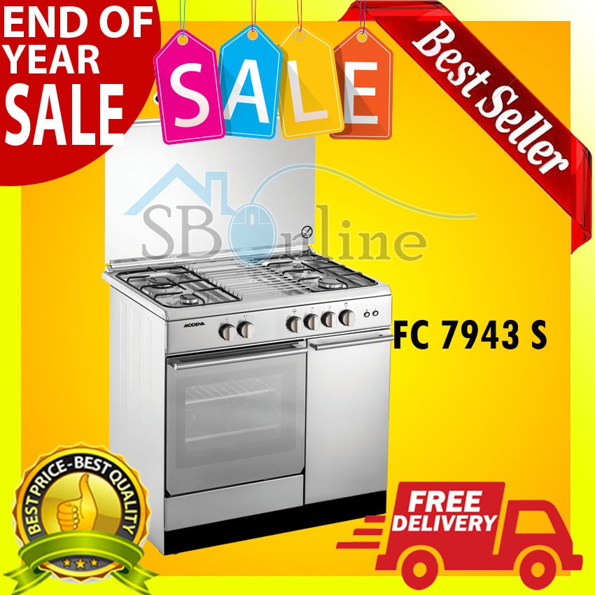 Freestanding Cooker Modena Stainless FC 7943 S Harga Pabrik