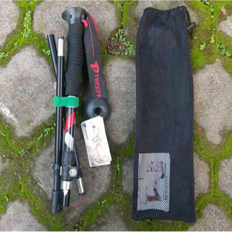 Trekking Pole Folding Ultralight Tracking pole lipat