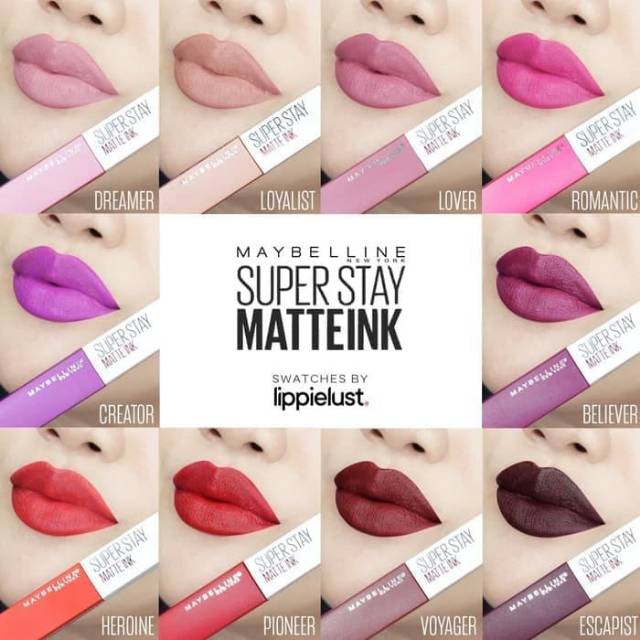 Good news  ,, Lipcream Lipstik Maybeline / Maybelline Super Stay Matte Ink - SEDUCTRESS