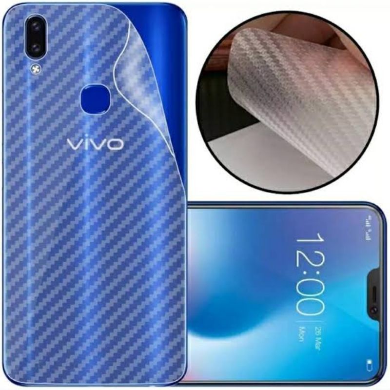 Skin Carbon Vivo Z1 Pro/S1 Pro/Y91/Y93/Y95 Anti Jamur Full Carbon