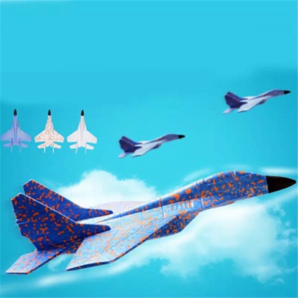

Pesawat Terbang Glider lempar EPP Sukhoi jet Mainan Edukasi Murah