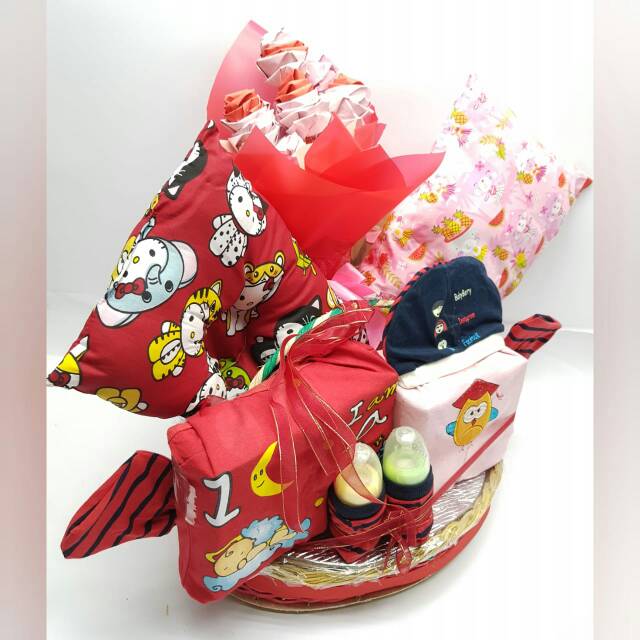 Parcel Hampers Red Pink s1