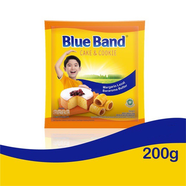 

BLUE BAND Margarin Cake and Cookie 200gr