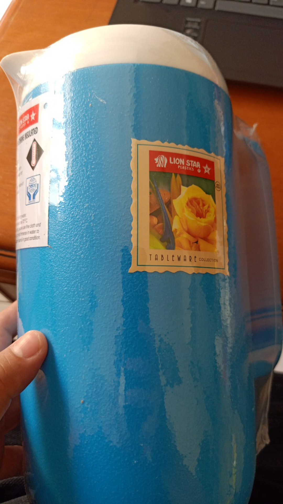 Nokida Thermo Water Jug Lion Star 1.7 L / Teko Termos Tempat Air Minum Tahan Panas Dingin