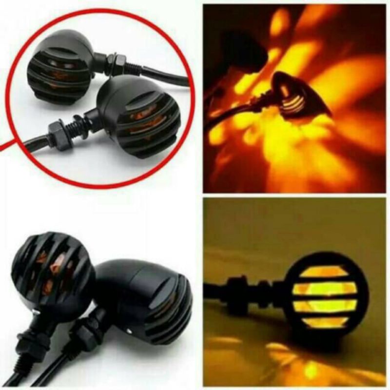 Lampu sen teralis japstyle scorpio w175 tiger megapro cb tiger DLL