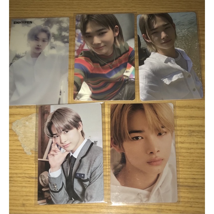 photocard enhypen ni-ki uni bdo pc ggu charry essen ody pob hakanai