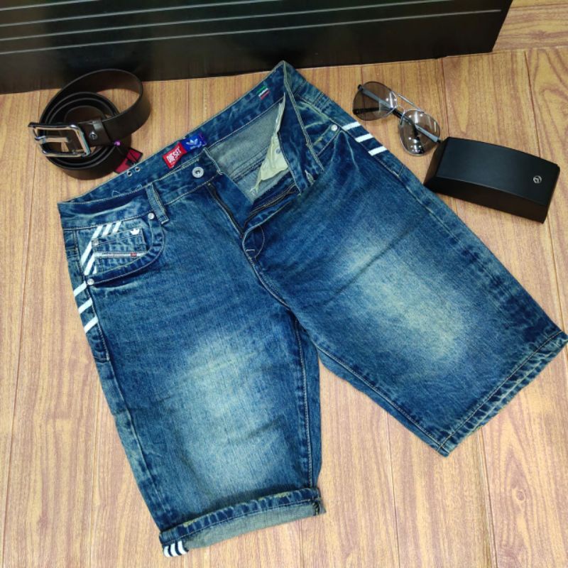 CELANA JEANS PENDEK ADIDAS DIESEL ORIGINAL