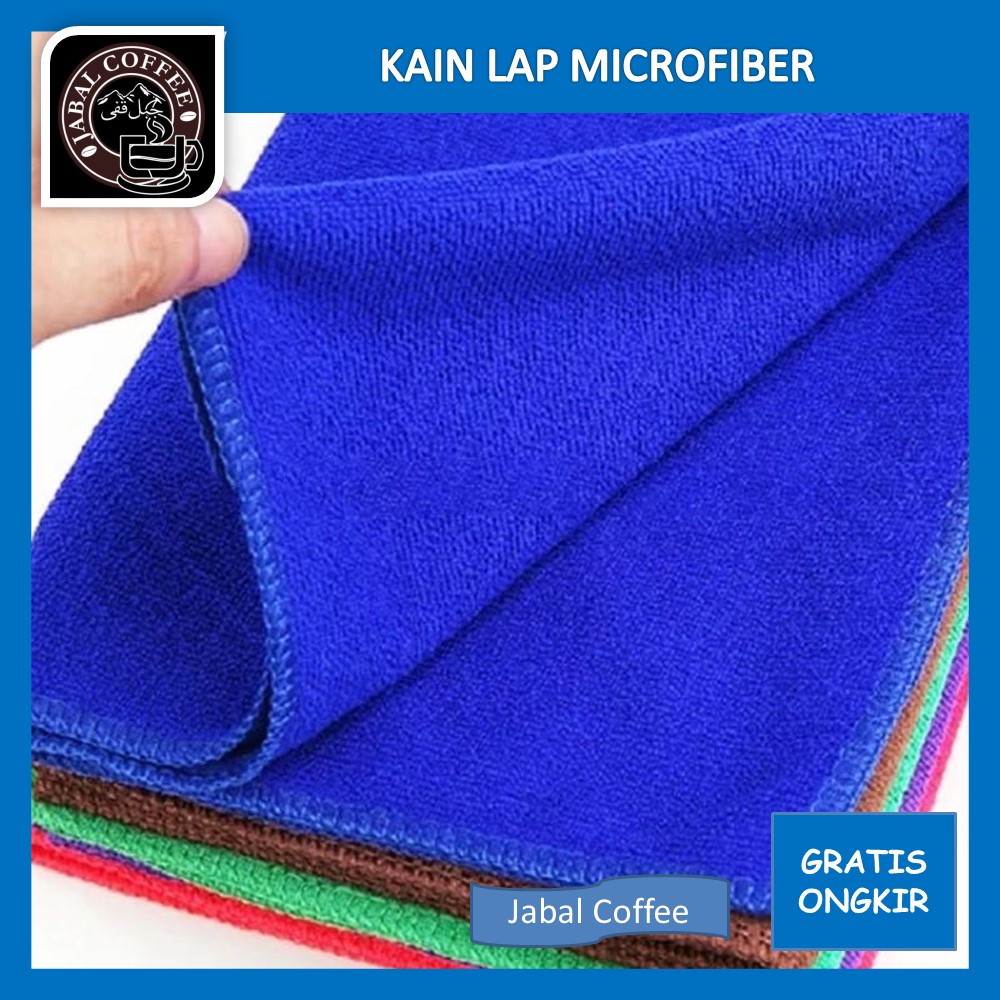 Kain Lap Mobil Motor 25 x 25 Cm / Kain Lap Microfiber Serbaguna