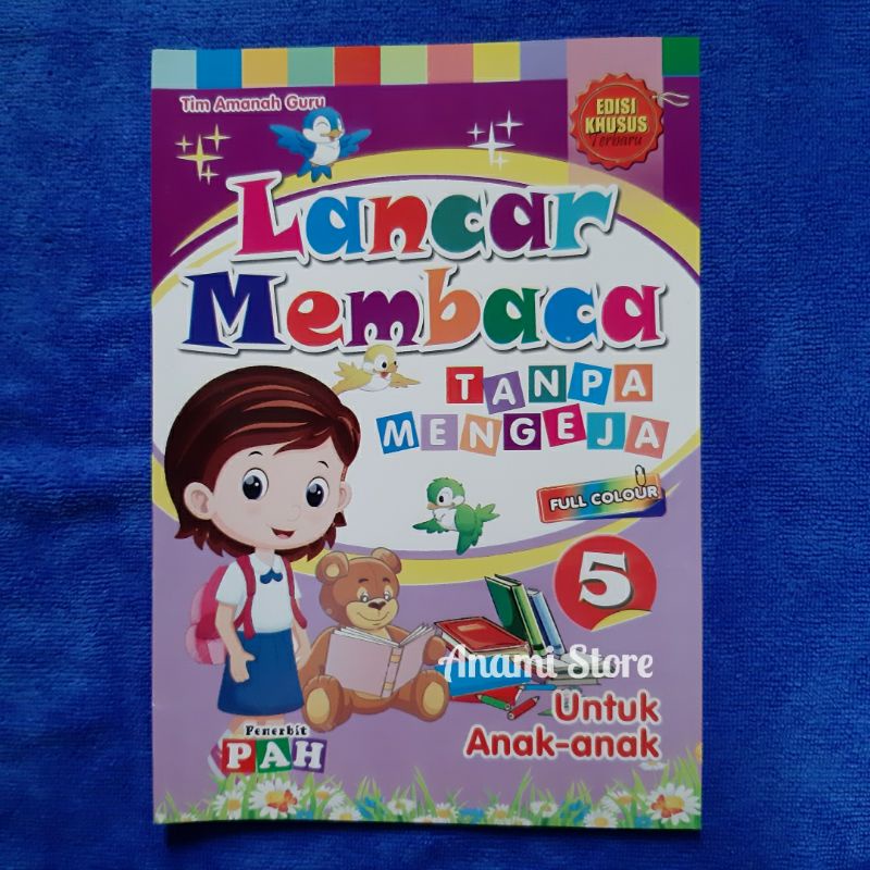 

BUKU LANCAR MEMBACA - BUKU BELAJAR MEMBACA (LEVEL 5)