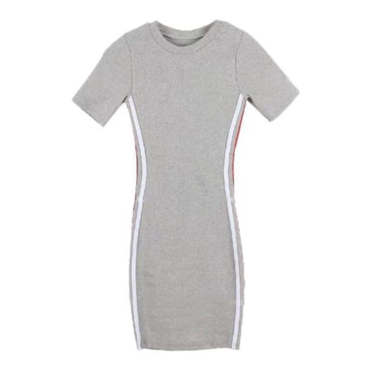 Sports Style Sexy Short Sleeve Bodycon Mini Dress 1067 (S-XL)