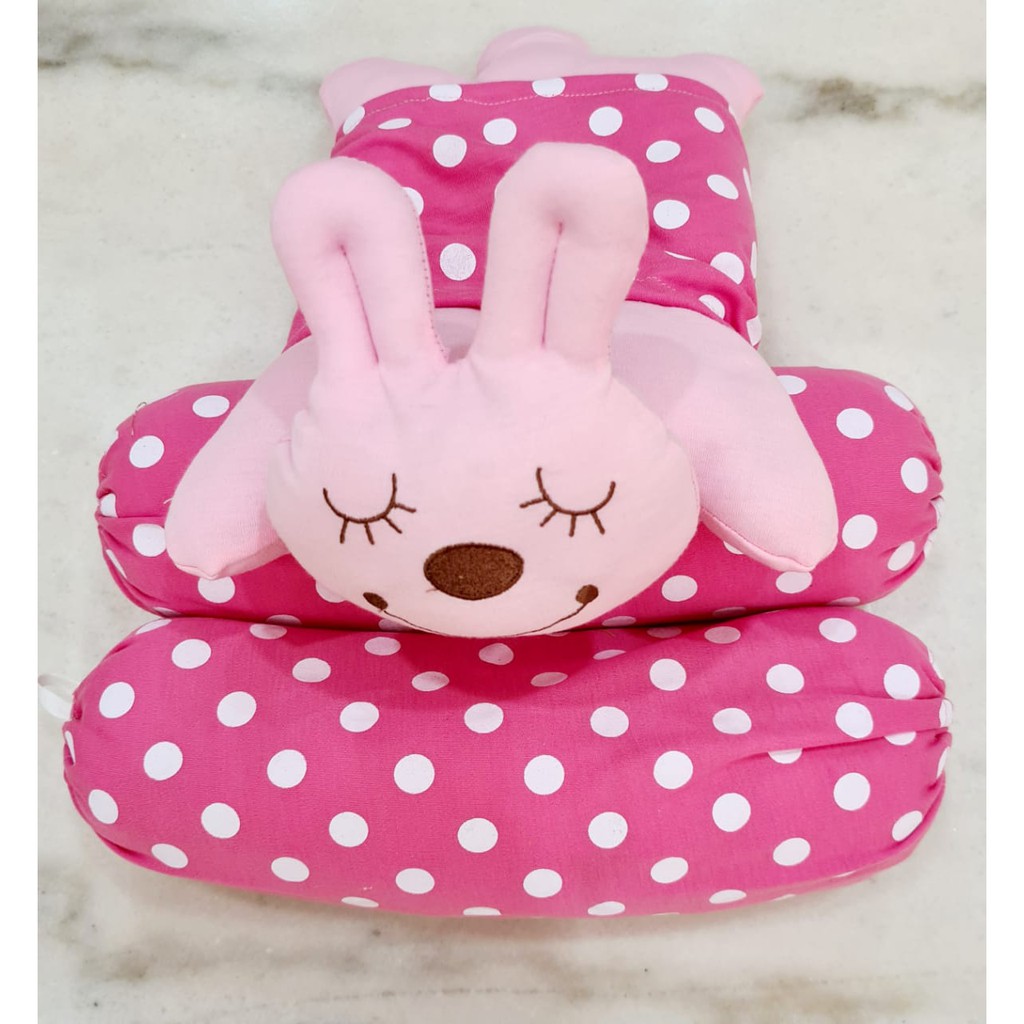 Bantal Guling Bayi 3in1 Bantal Bayi Guling Bayi Bantal Tidur Bayi Perlengkapan Tidur Bayi BGS-05