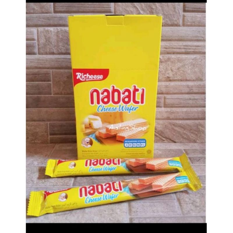 

NABATI WAFER (1 box isi 20pcs) RICHOCO NABATI WAFER KEJU