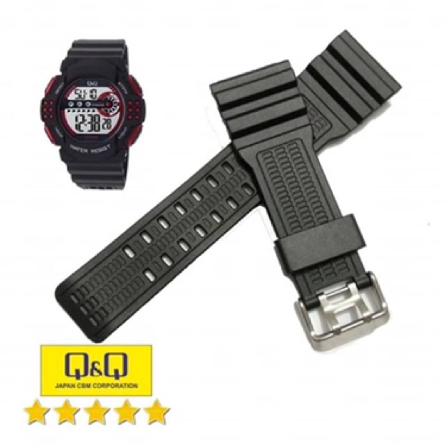 Q&amp;Q M128 Strap watch QnQ M128 QQ M128 Tali Jam QnQ ORIGINAL PAS BS LGSG DIPAKAI