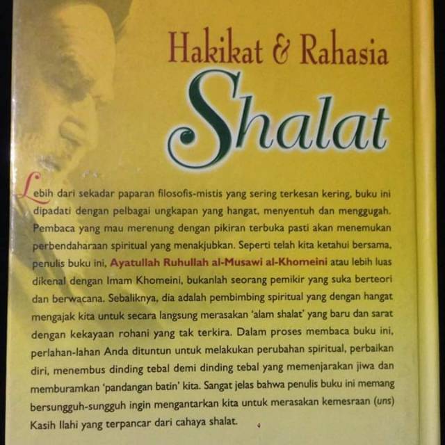 Hakikat Dan Rahasia Shalat Mikraj Ruhani Shalat Ahli Makrifat Imam Khomeini Buku Ahlulbait Shopee Indonesia