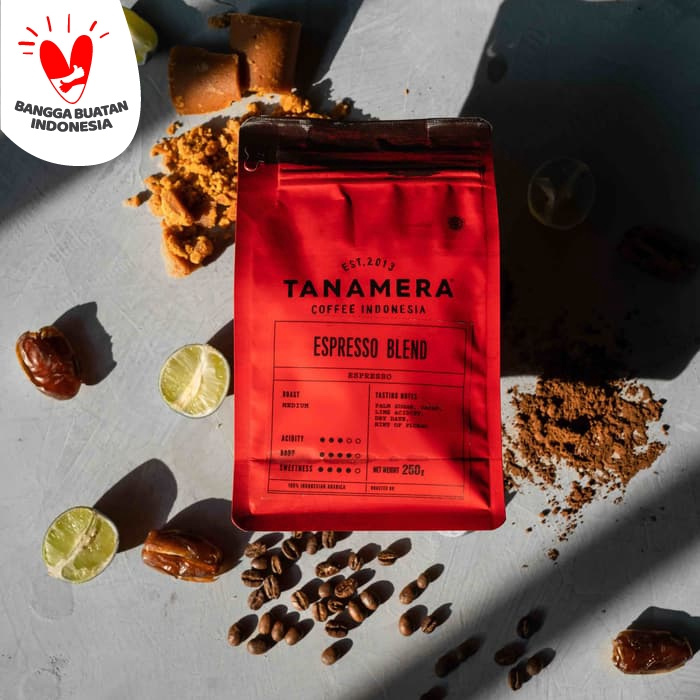 

Kopi Arabika Tanamera Coffee Espresso Blend 100Gr - Whole Beans