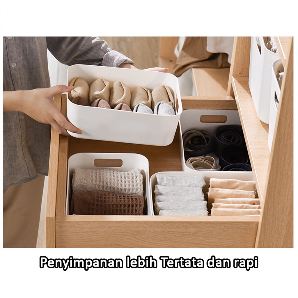 Kotak Penyimpanan Serbaguna | Bin Organizer Multifungsi | Keranjang penyimpanan Serbaguna | Storage