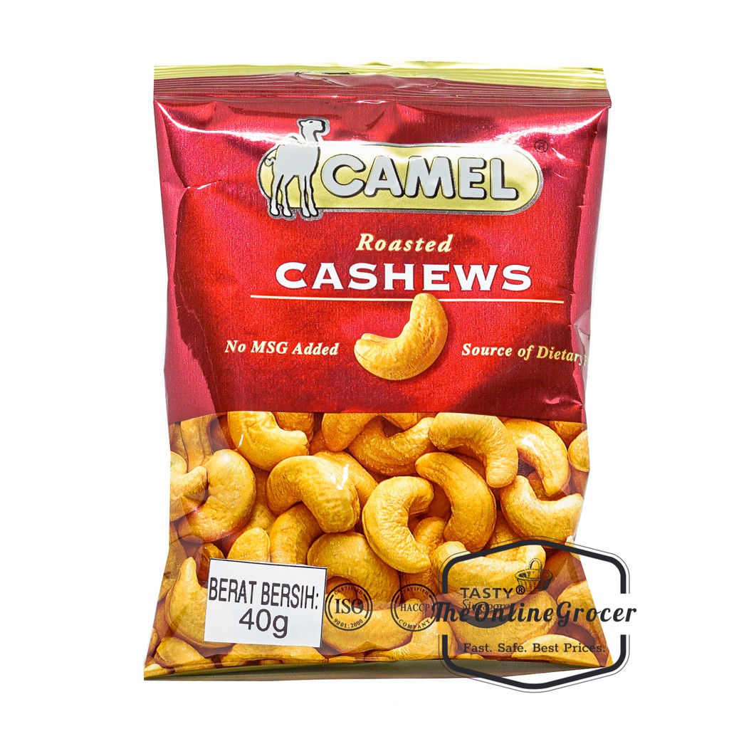 Camel Roasted Cashews 40gr  – Kacang mede (jambu monyet) panggang