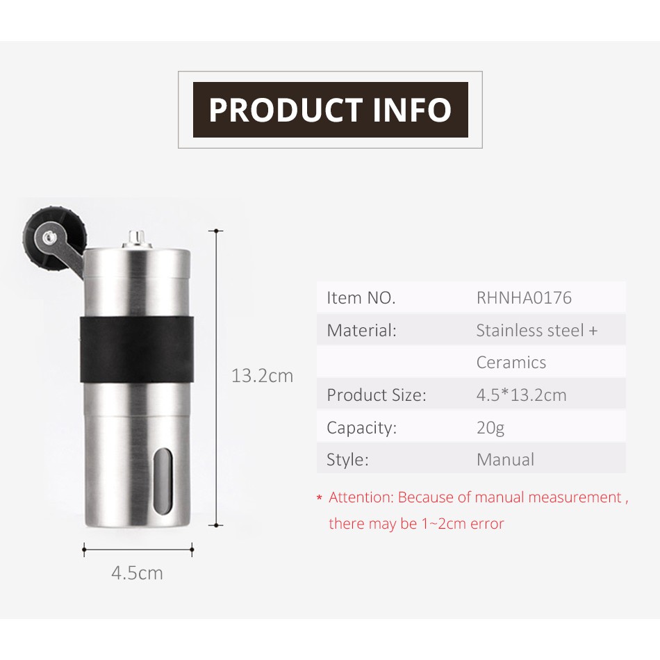 Alat Penggiling Kopi Murah / Alat Penggiling Kopi Manual Coffee Grinder