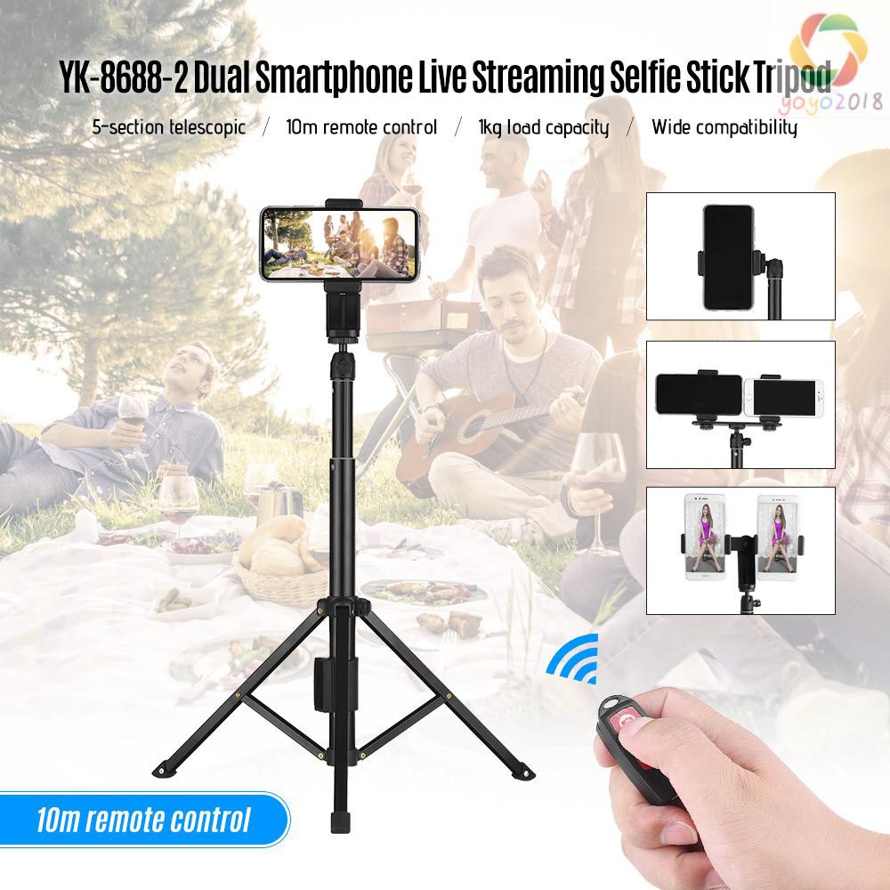 Iphone Tripod With Light And Remote