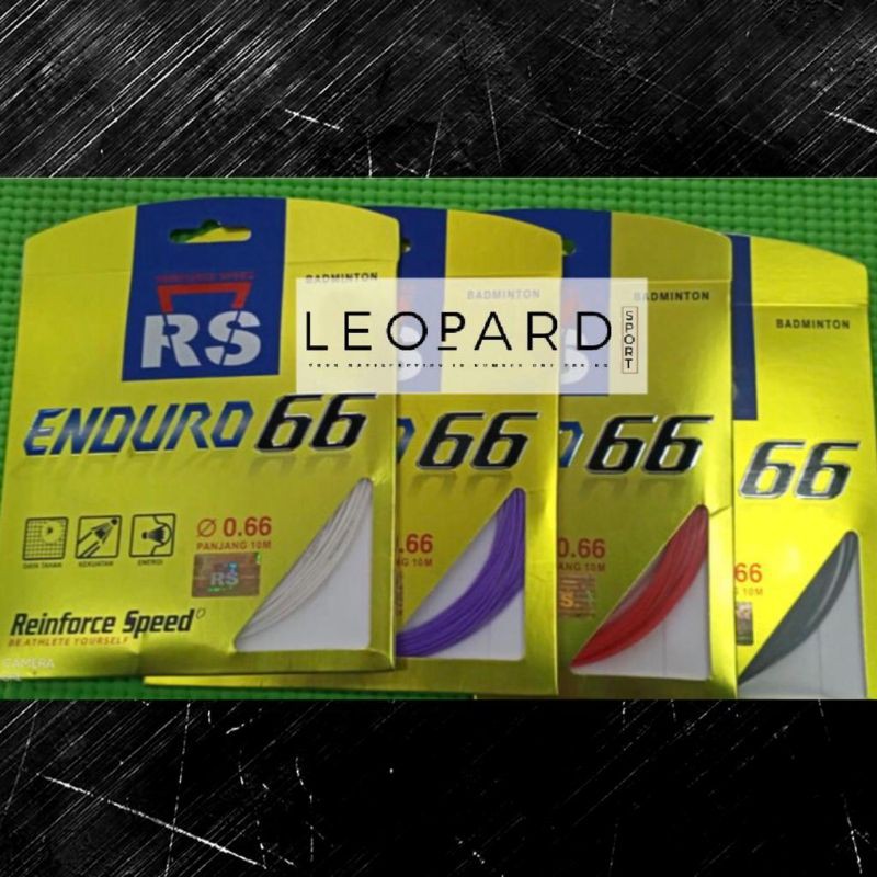Senar Raket Badminton RS ENDURO 66 / Senar Bulutangkis / Senar Raket