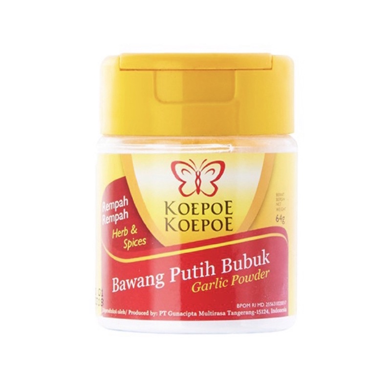

KOEPOE KOEPOE BAWANG PUTIH BUBUK 64 GR