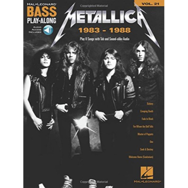 Metallica 1983-1988 - 9781495094811