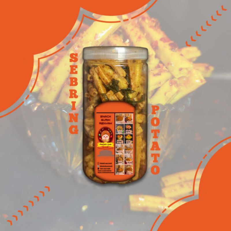 

Seblak Potato Mamah Uwe Snack Kemasan Toples