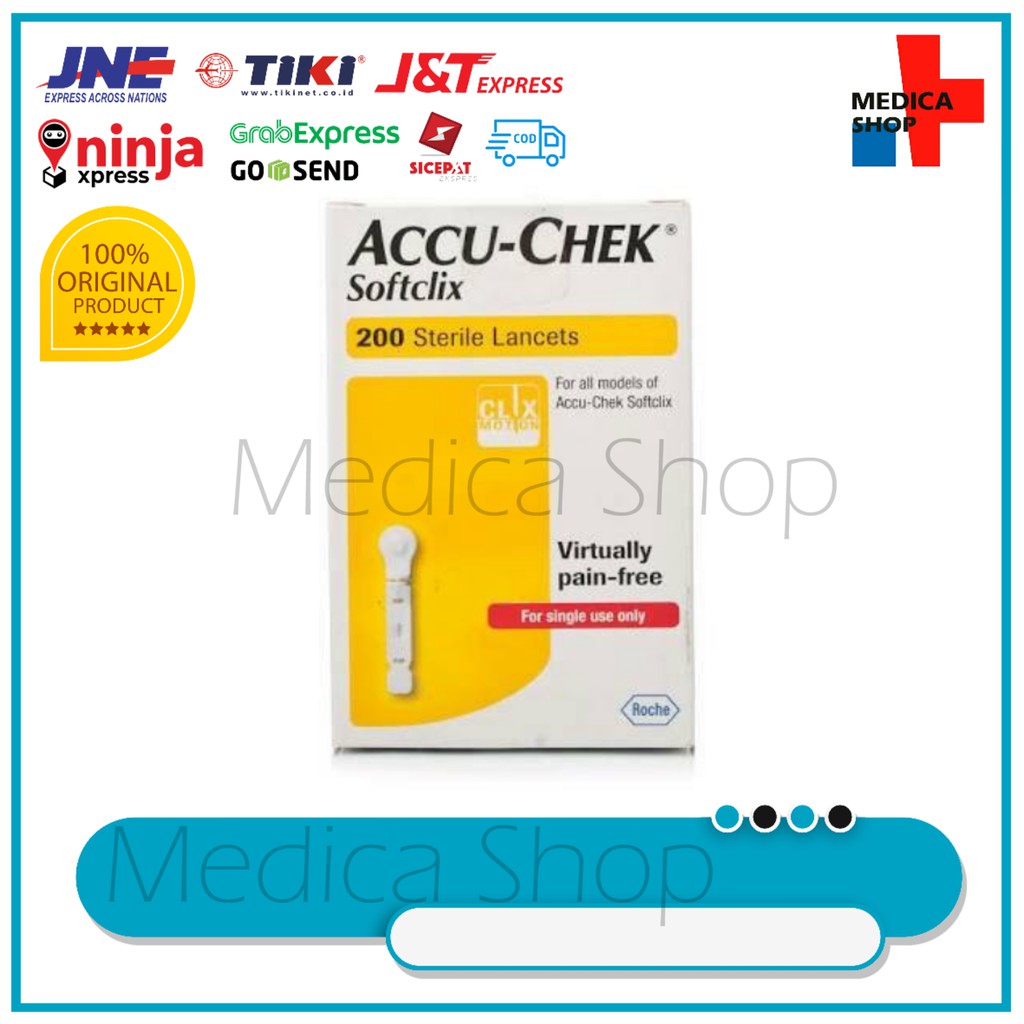 Accu Chek Softclix / Lancet / Jarum Accucheck