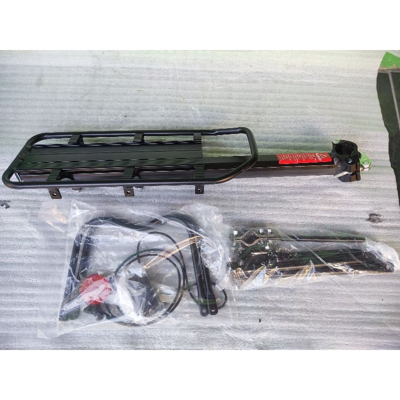 Rak sepeda, boncengan sepeda, rak touring sepeda