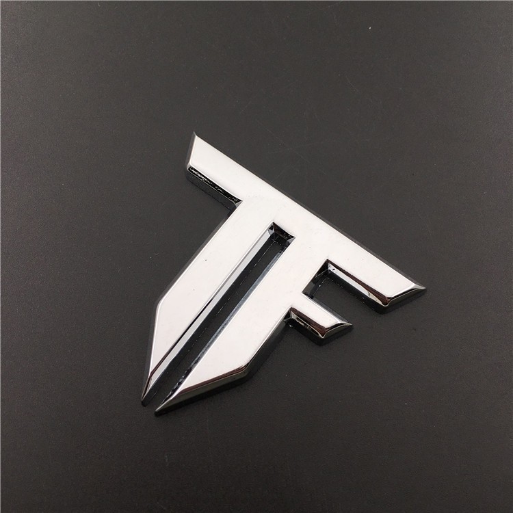 1pc Stiker Emblem Logo Transformers 3D TF Bahan Metal Untuk Mobil / Truk