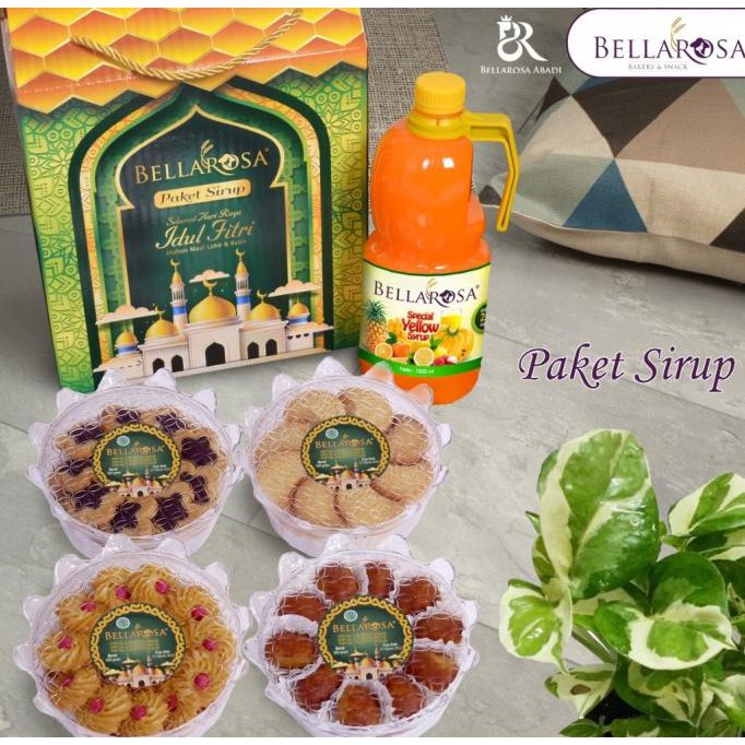 

Bellarosa Kue Parcel Lebaran Sirup Nastar Kue Cokelat Vanila Sagu Susu
