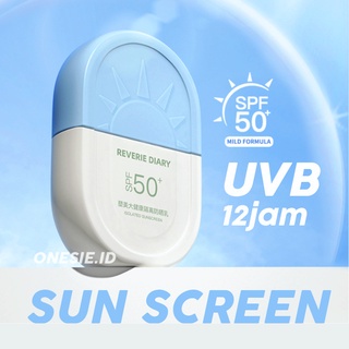 Sunscreen SPF 50 PA+ Skincare Sun block 50ml UV Shield Essential REVERIE DIARY  XX064