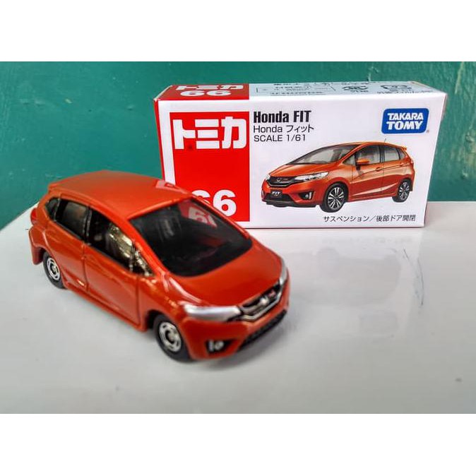 Tomica No 66 Honda Fit ( Jazz ) Diecast Mobil Takara Tomy Harga Murah - Termurah 