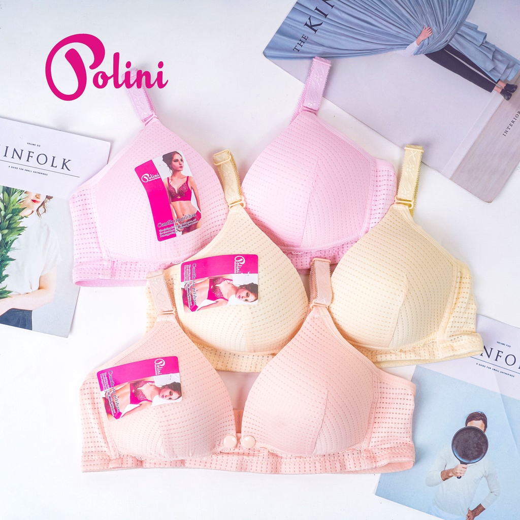 BEE - Bra Bh Menyusui Tanpa Kawat / Bh Busui / Maternity Bra Premium G411 Polini