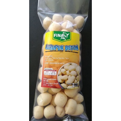 

Kerupuk Beton Fina Non MSG 80gr
