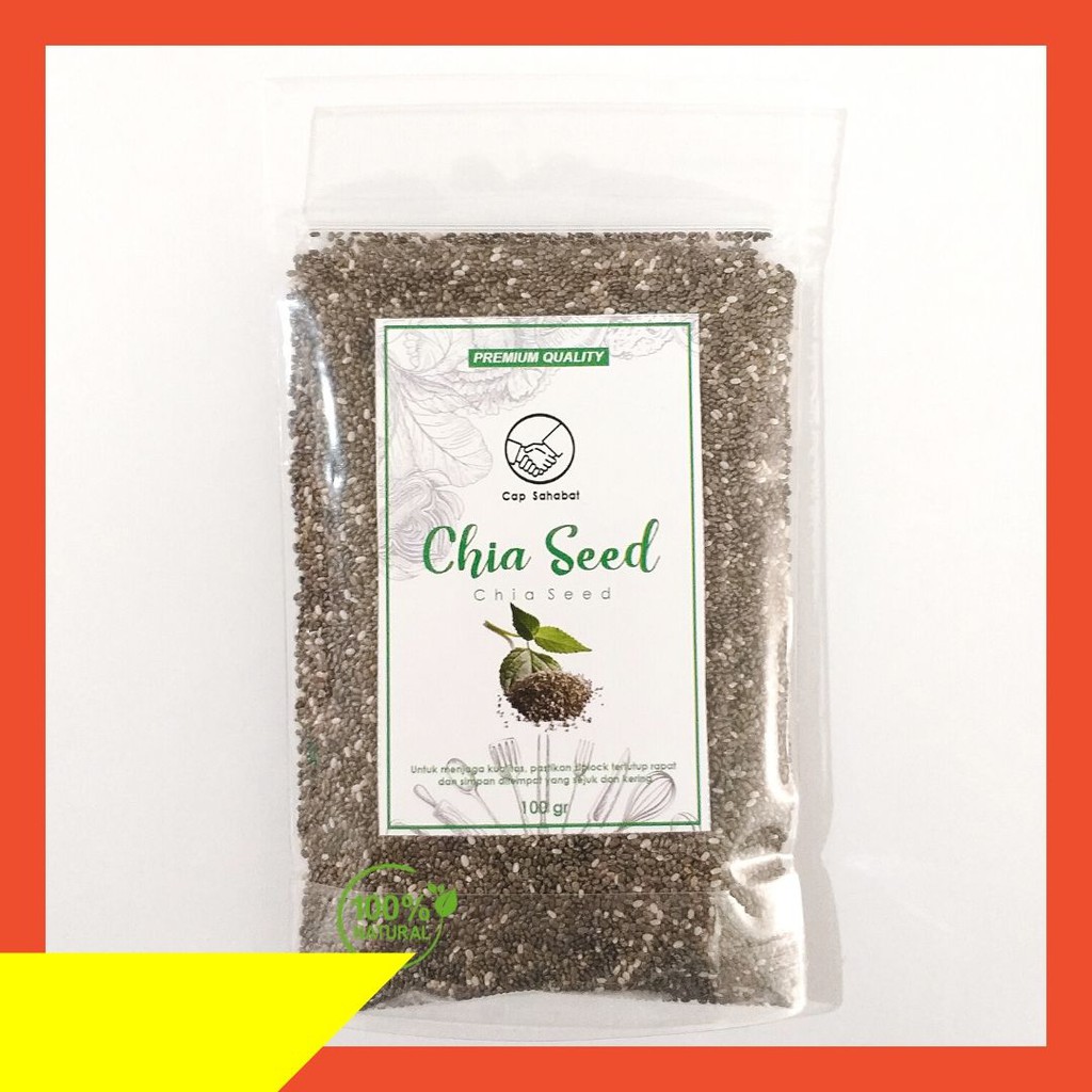 

100gr Black Chia Seed ORGANIK 100% PREMIUM QUALITY