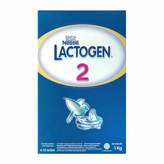Lactogen 2 Susu Formula Box 1000g - Plain 1000gr 1kg