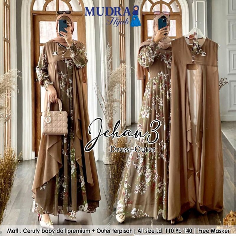 jehan dress plus outer