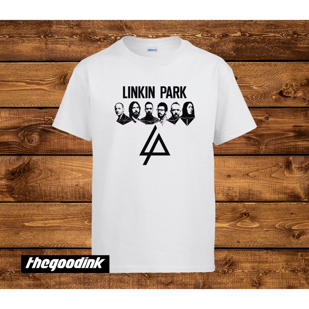 Kaos Linkin Park - Band Logo - Original Gildan T-shirt DTG Print