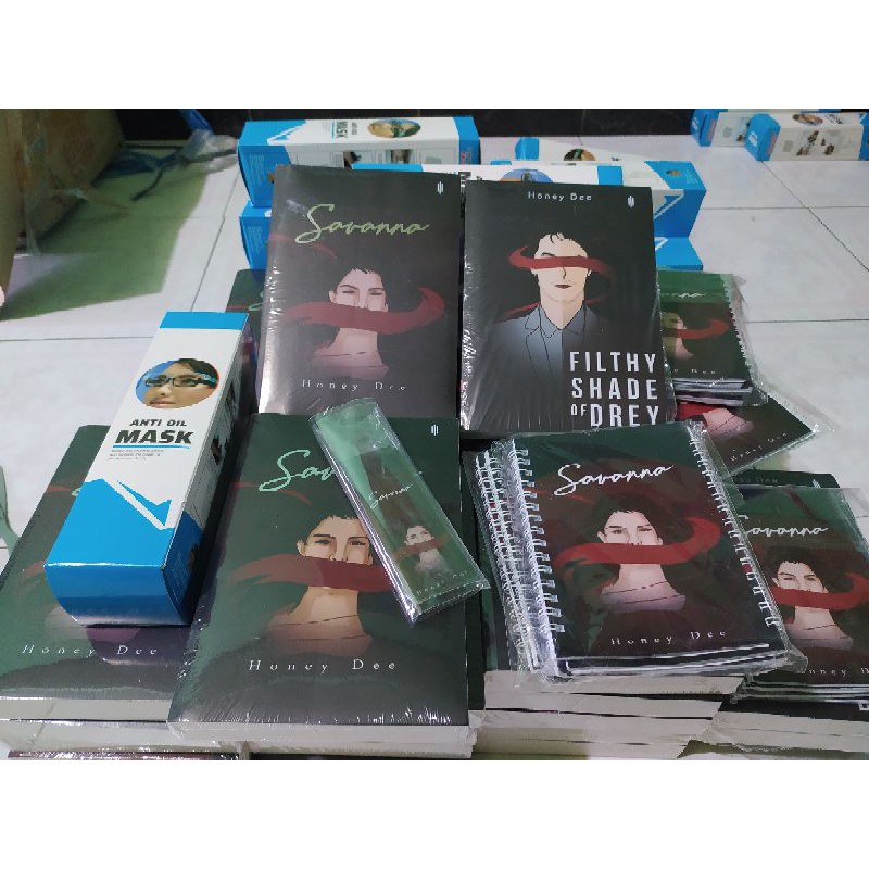 READY Novel Savanna & Filthy shade of Drey (bundling) By HONEY DEE