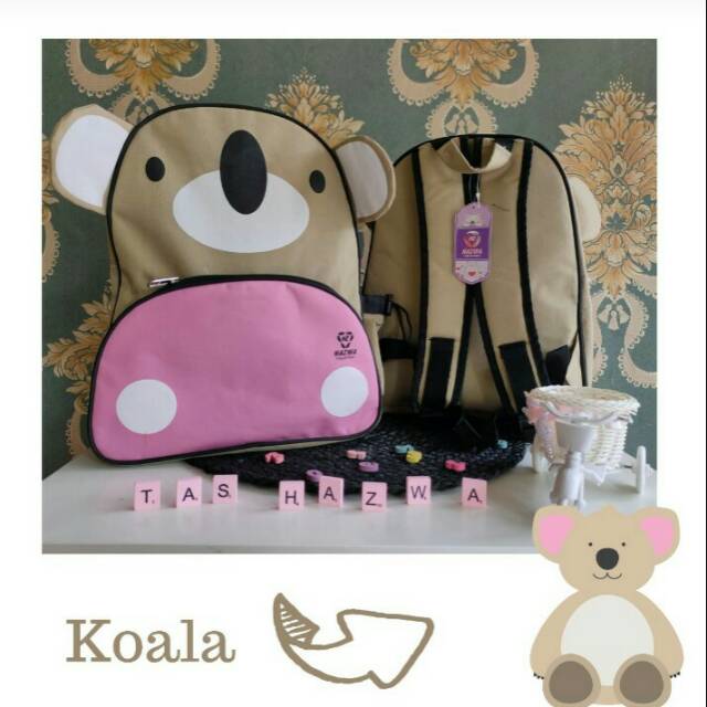Tas Hazwa "ANIMAL CUTE SCHOOL BAG"