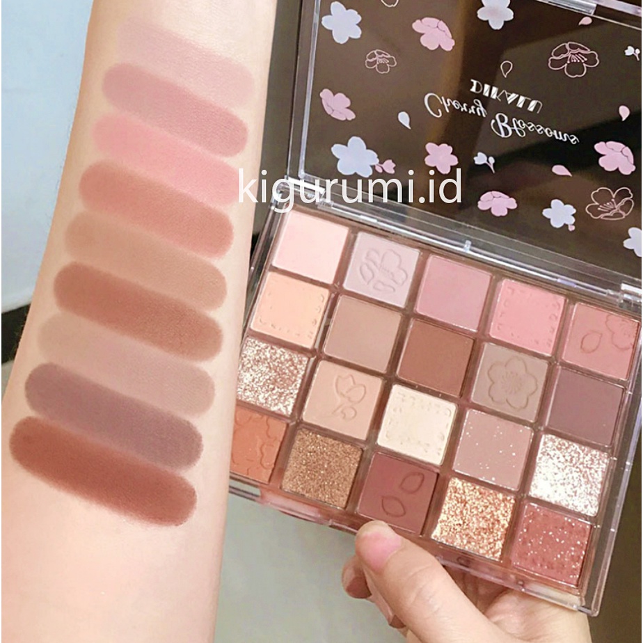 DIKALU 20 Colors Eyeshadow Matte Glitter Pallete Waterproof XX049