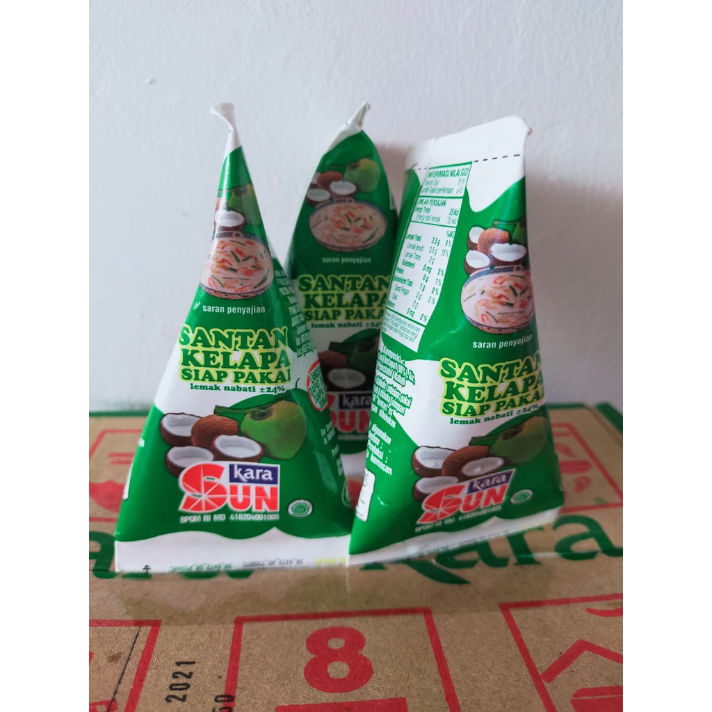 

SUN KARA 65 ml Santan Kelapa Siap Pakai Depok