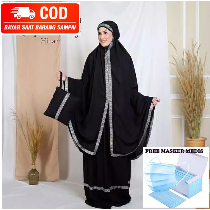 MUKENA TERBARU/MUKENA FENDY/MUKENA MOTIF/MUKENA MURAH/COD/GROSIR MUKENA/MUKENA DEWASA/MUKENA