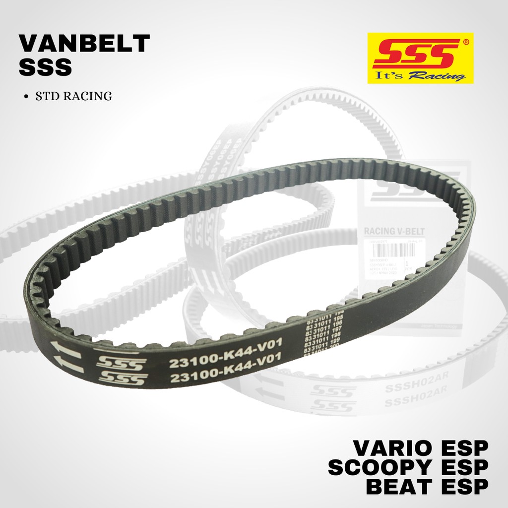 Vbelt Vanbelt SSS RACING Vario 110 scoopy ESP beat esp